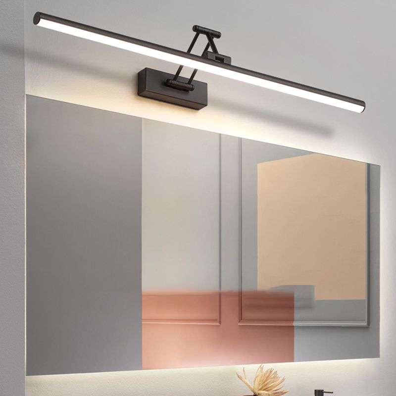 Edge Minimalistische LED Wandlamp Zwart/Wit Badkamer Binnen Metaal-1