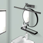 Edge Minimalistische LED Wandlamp Zwart/Wit Badkamer Binnen Metaal-4