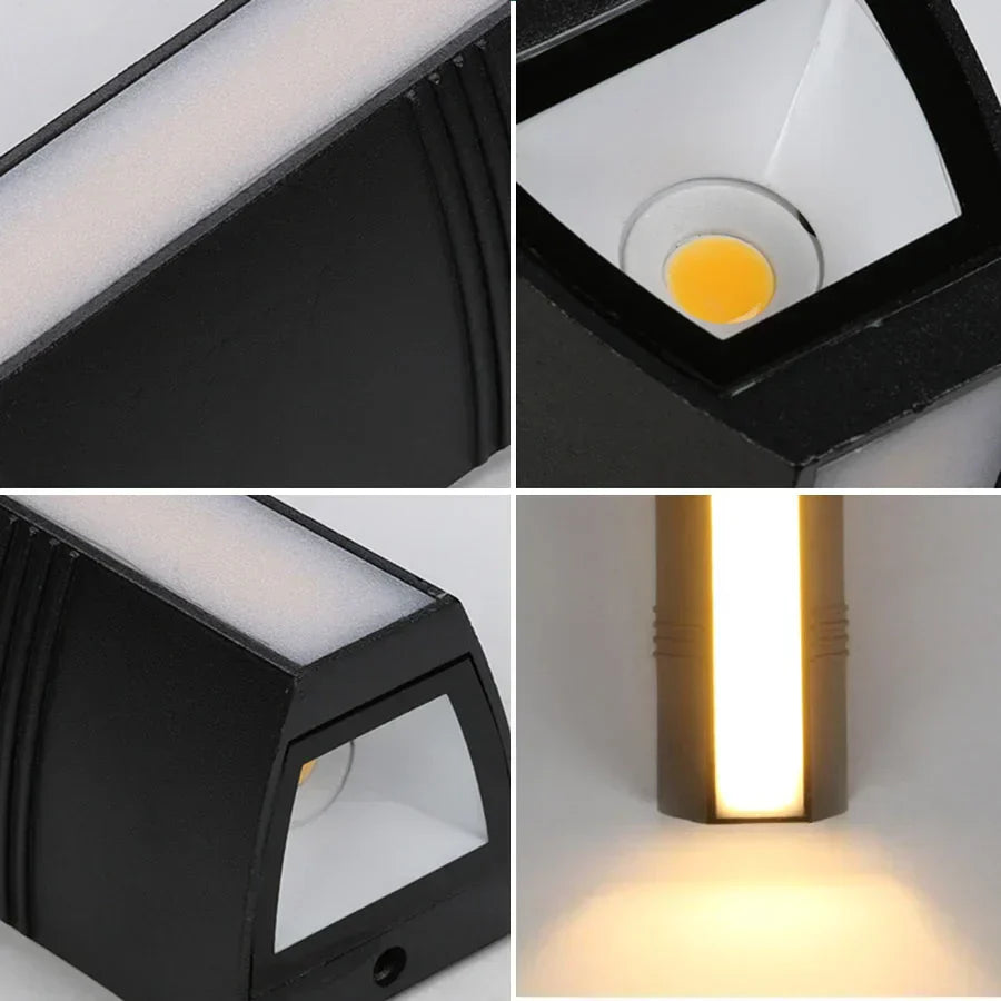 SafeGlow - LED Buitenwandlamp voor Veiligheid