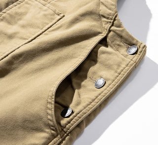 Unisex Moleskin Overalls met Cinch Koord