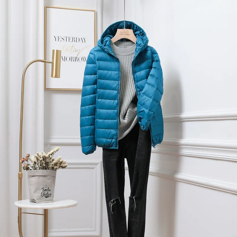 Chāme - Dames Puffer Jacket - Lichtgewicht en met Kap