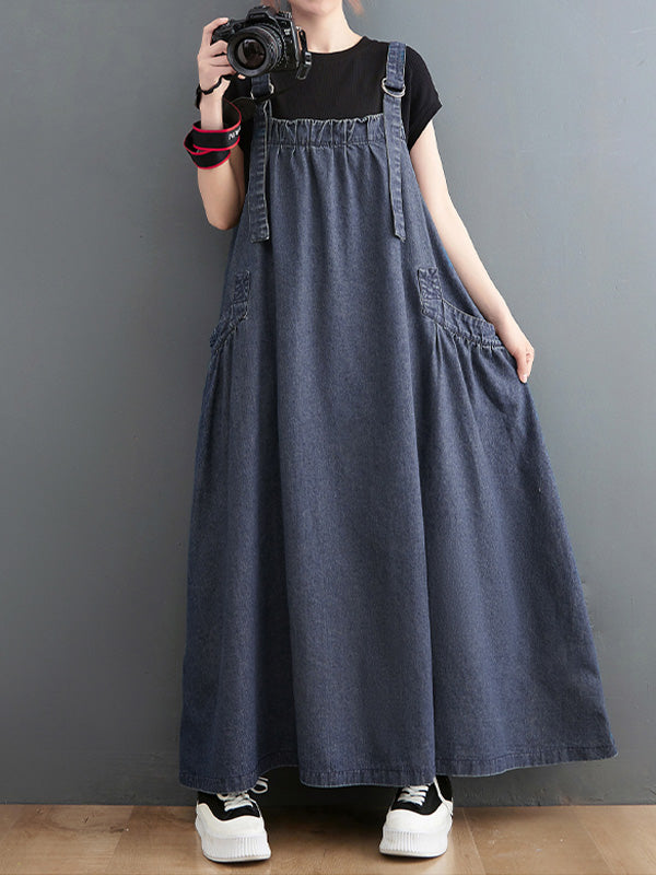 Losse Denim Draagjurk
