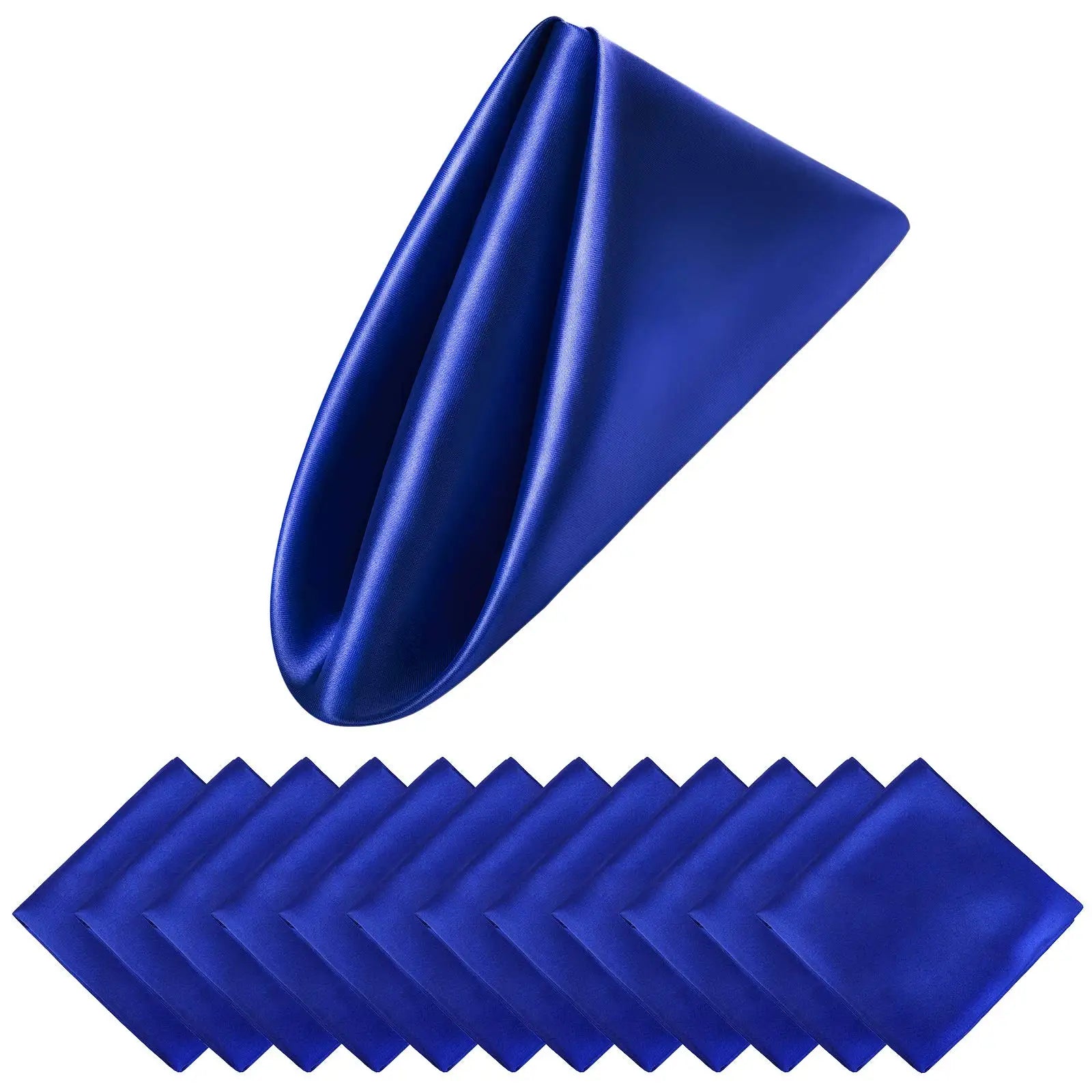 12 STKS Kerstbruiloft Satijnen Servetten Zachte Tafeldecoratie, 30x30cm