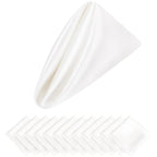 12 STKS Kerstbruiloft Satijnen Servetten Zachte Tafeldecoratie, 30x30cm
