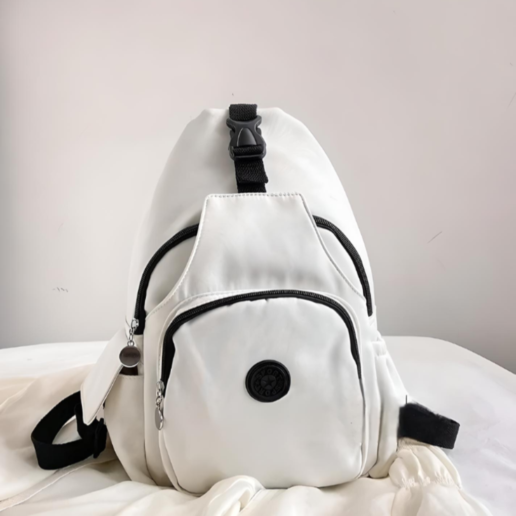 Diefstalbeveiligde Crossbody-tas met Meerdere Ritsvakken