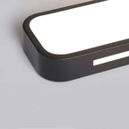 Moderne Nordic Minimalistische Lange LED Dimbare Plafondverlichting voor Woonkamer en Eetkamer