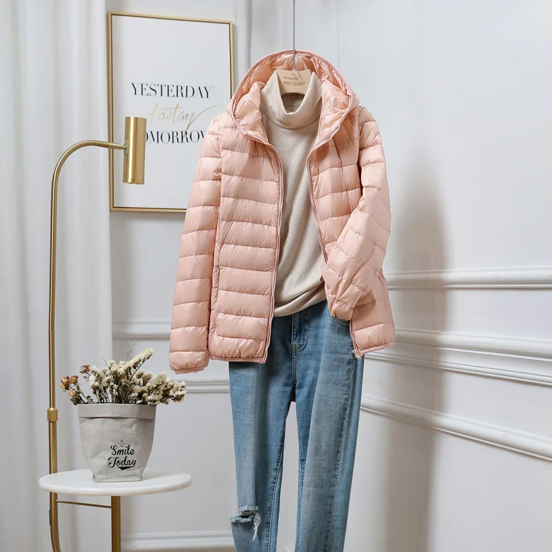 Chāme - Dames Puffer Jacket - Lichtgewicht en met Kap