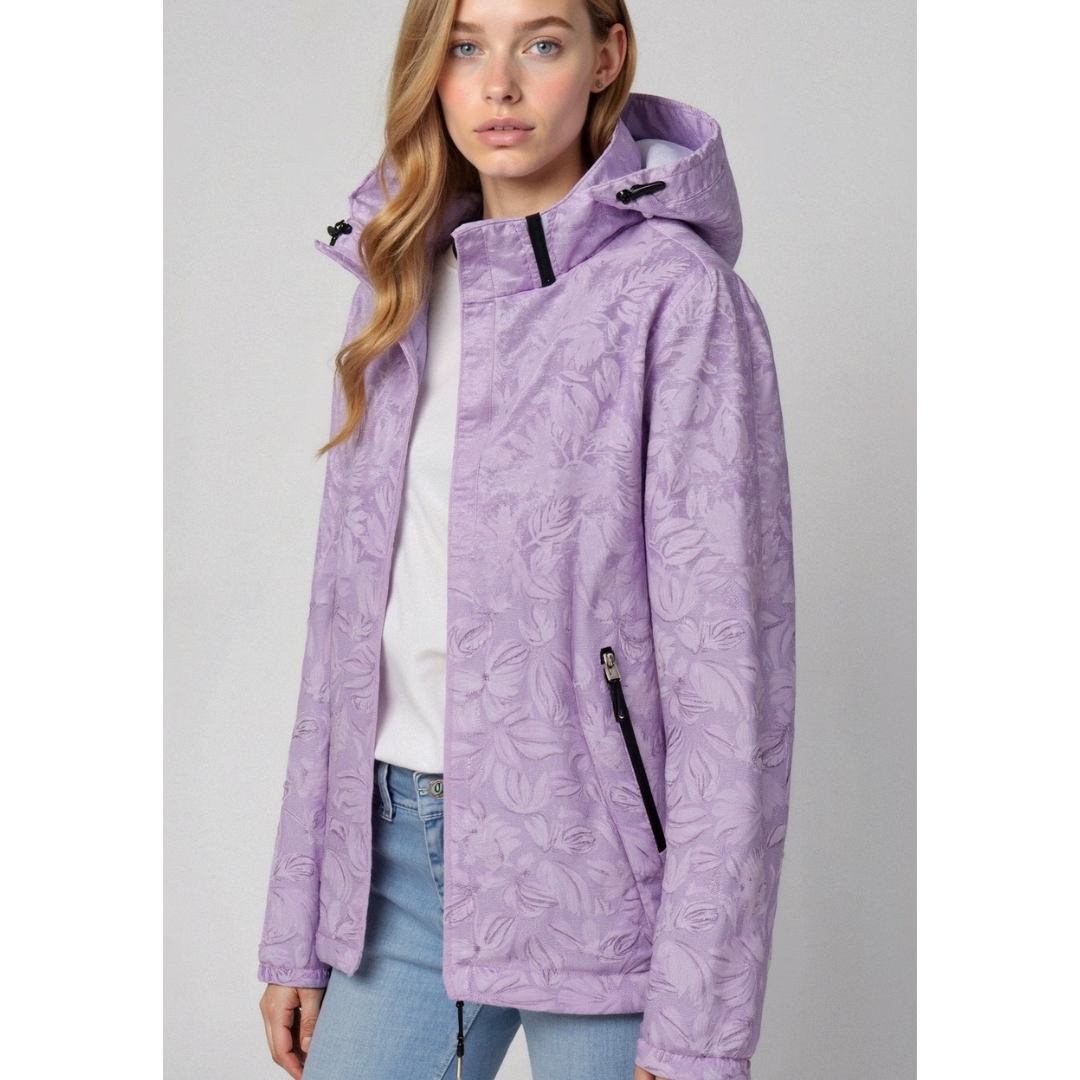Dames Windbreaker – Lichtgewicht Jas met Capuchon en Doorlopende Rits