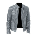 Leren Jack Casual Stoer Tijdloos Materiaal Leer Klassiek