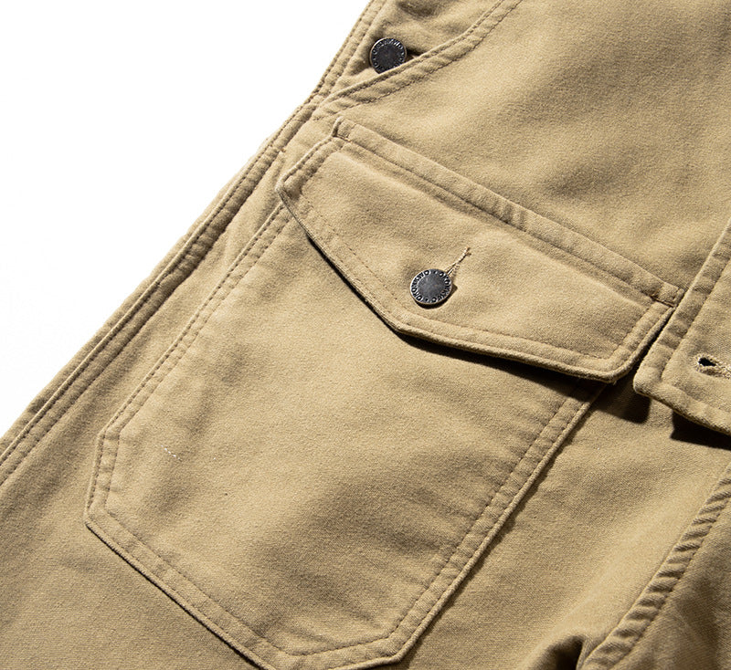 Unisex Moleskin Overalls met Cinch Koord