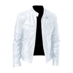 Leren Jack Casual Stoer Tijdloos Materiaal Leer Klassiek