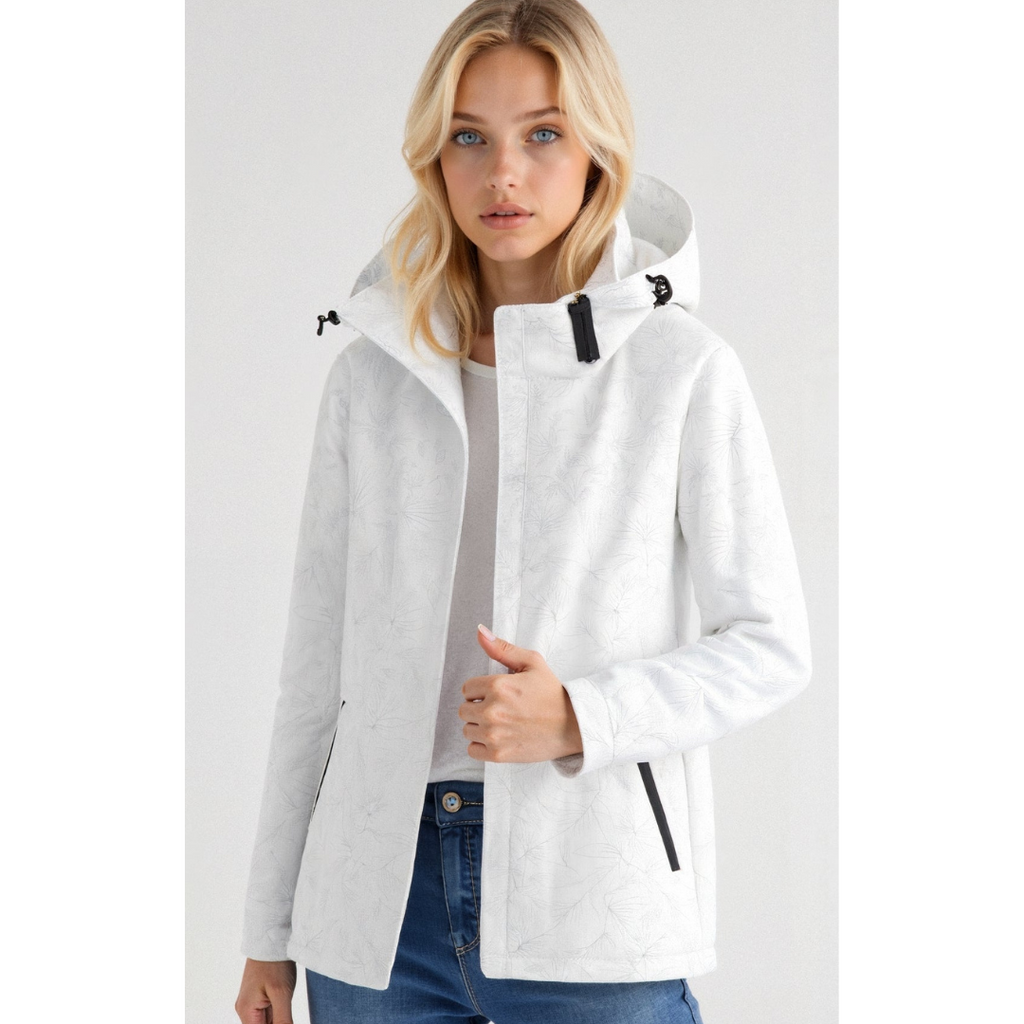 Dames Windbreaker – Lichtgewicht Jas met Capuchon en Doorlopende Rits