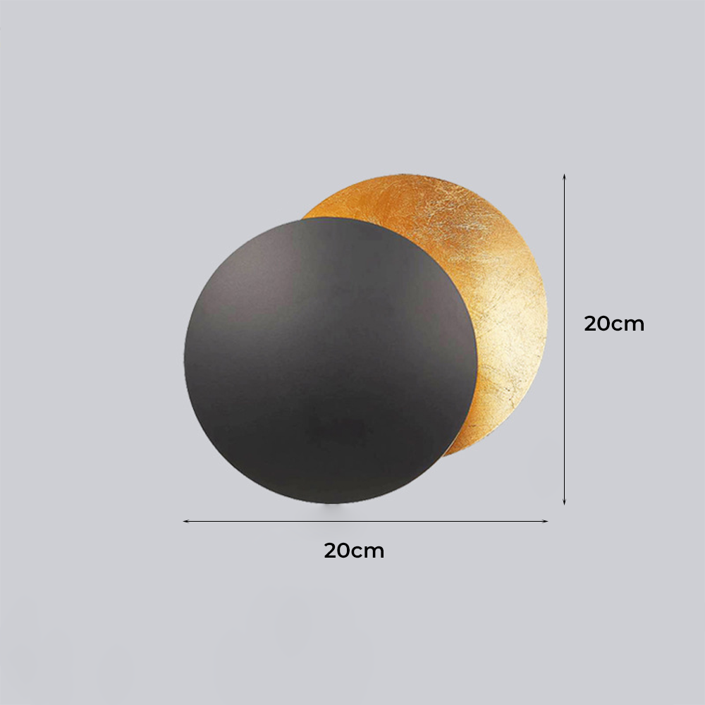 Creativiteit Rotatable Ronde Maan Wandlamp voor Slaapkamer en Woonkamer