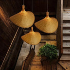 Alma Reed - Houten Hanglamp