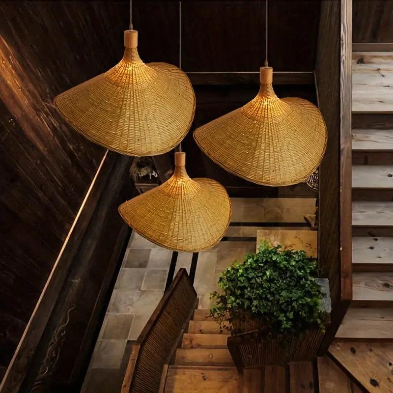 Alma Reed - Houten Hanglamp