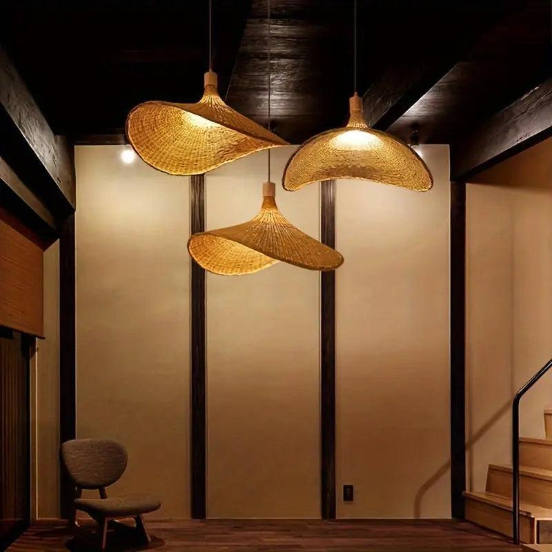Alma Reed - Houten Hanglamp
