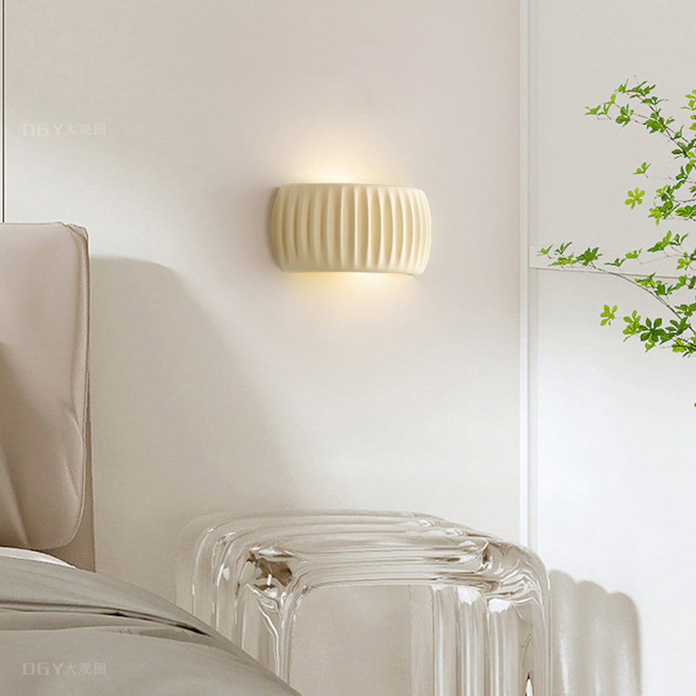 Noordse Minimalistische Hars Slaapkamer Wandlamp voor Moderne Interieurs