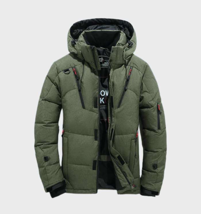 Parka Dik Gevoerd Waterdichte Winddichte Jas Met Fleece