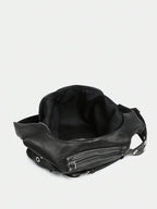 Distressed Rebel Buckle Hobo Tas