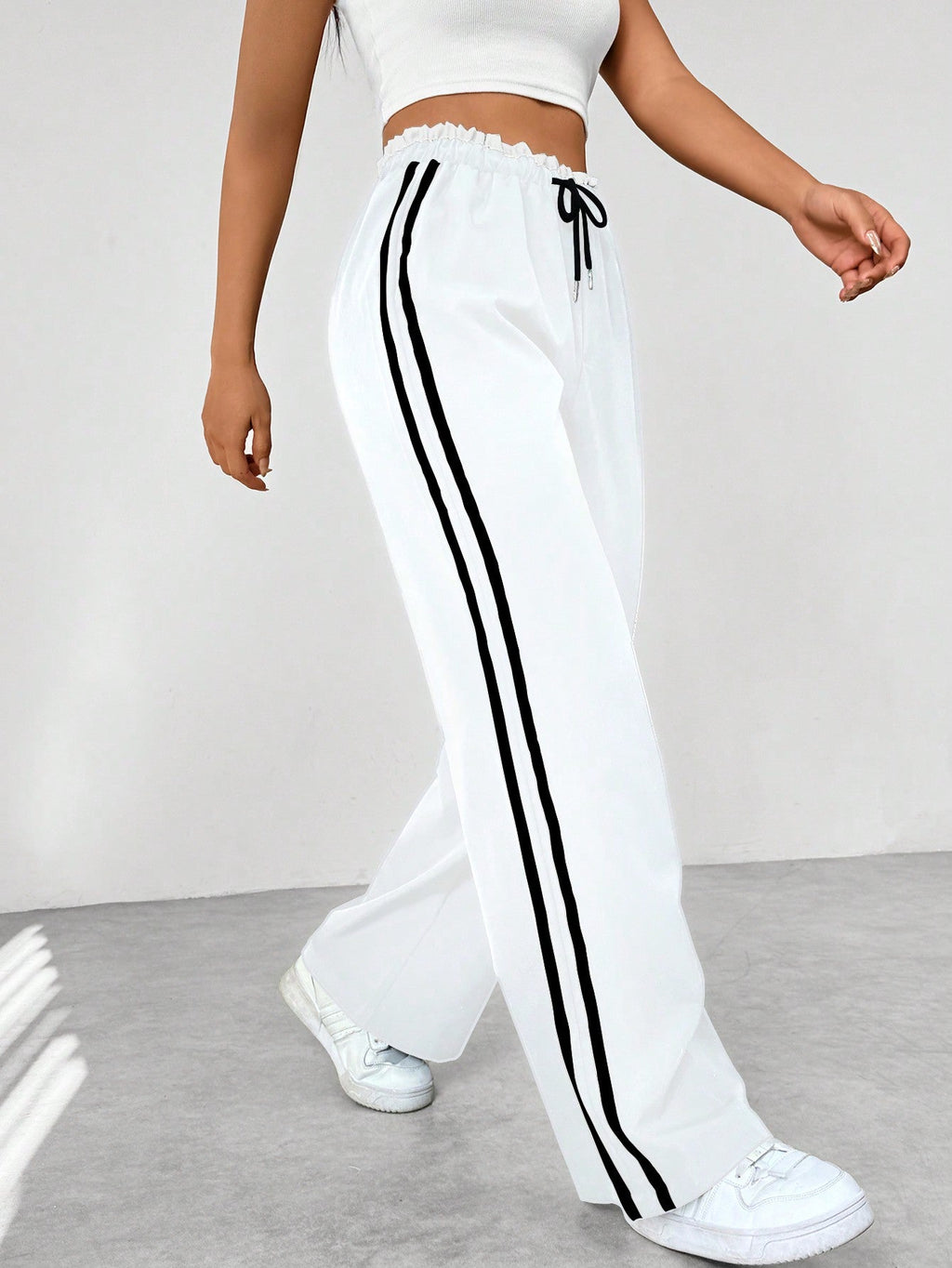 Chāme - Sportieve wide-leg broek