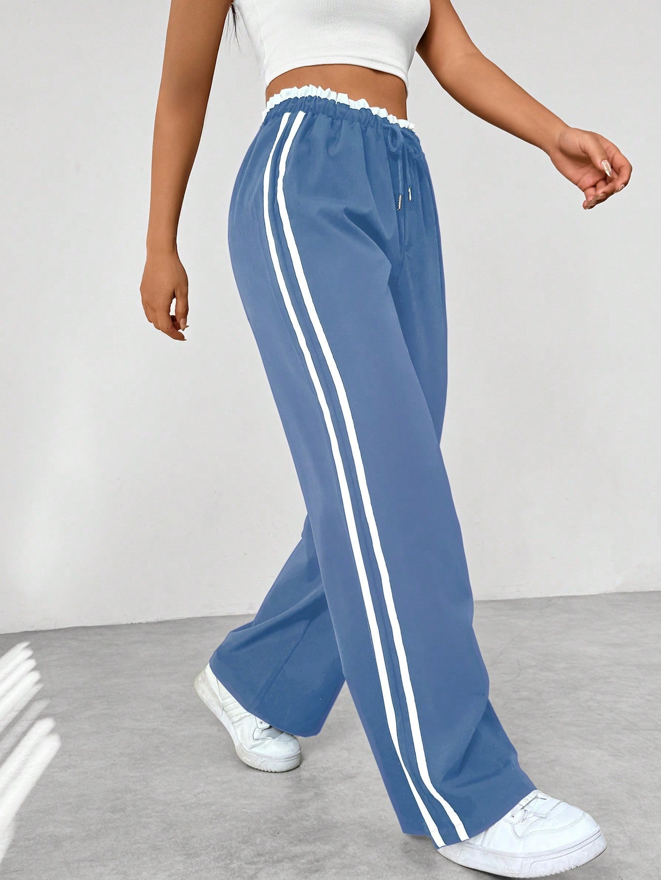 Chāme - Sportieve wide-leg broek
