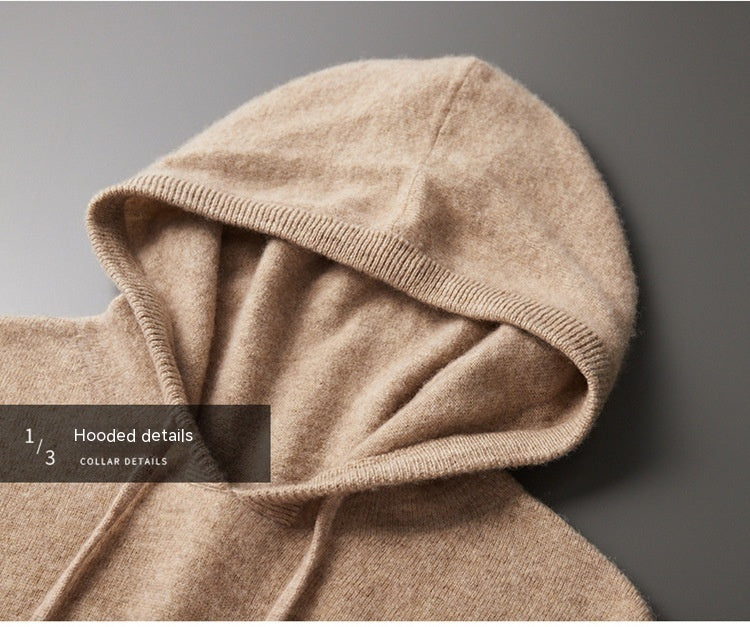 Nils: 100% Australische Wol Hoodie/Trui