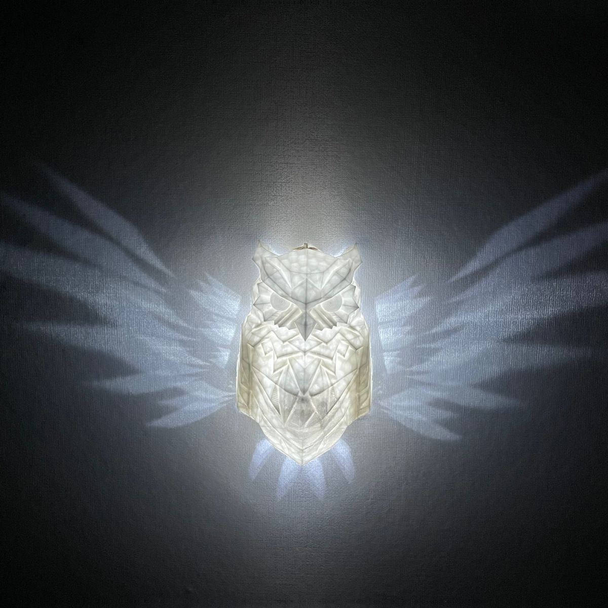 TwilightOwl - LED Wanddecoratie in Uilvorm voor Sfeerverlichting