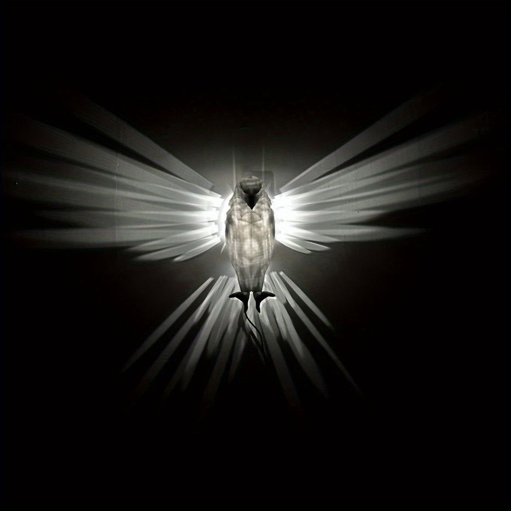 TwilightOwl - LED Wanddecoratie in Uilvorm voor Sfeerverlichting