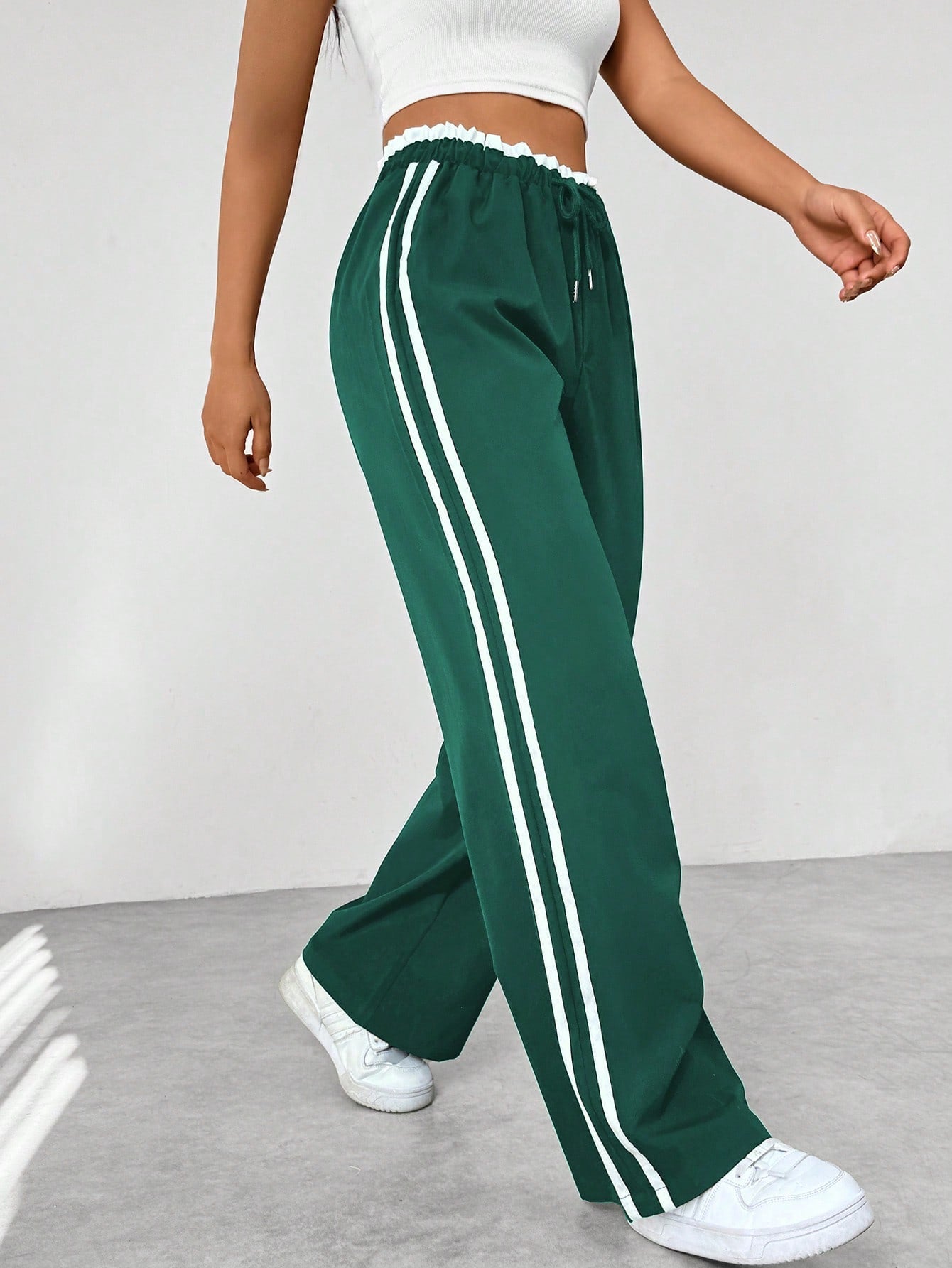 Chāme - Sportieve wide-leg broek