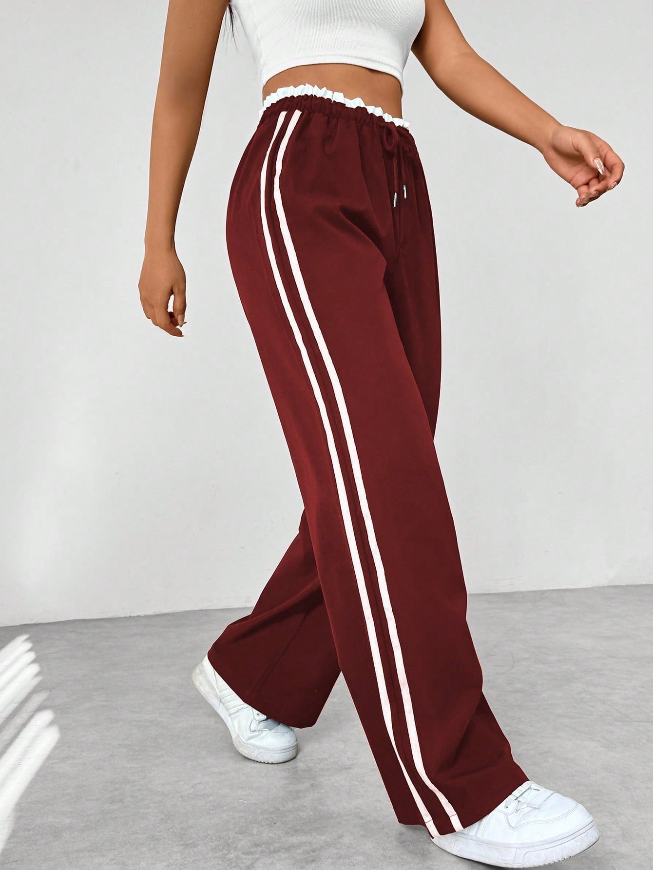 Chāme - Sportieve wide-leg broek