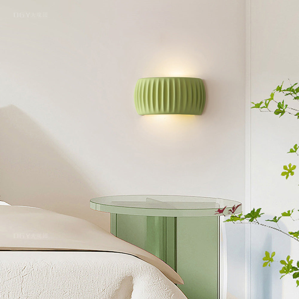 Noordse Minimalistische Hars Slaapkamer Wandlamp voor Moderne Interieurs