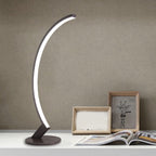 Verano I Boogmetaal Tafellamp – Verstelbare Zwarte Design Lamp voor Woonkamer