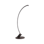 Verano I Boogmetaal Tafellamp – Verstelbare Zwarte Design Lamp voor Woonkamer