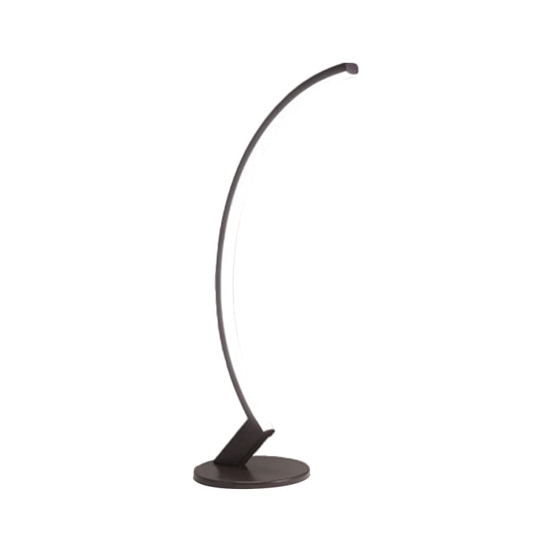 Verano I Boogmetaal Tafellamp – Verstelbare Zwarte Design Lamp voor Woonkamer
