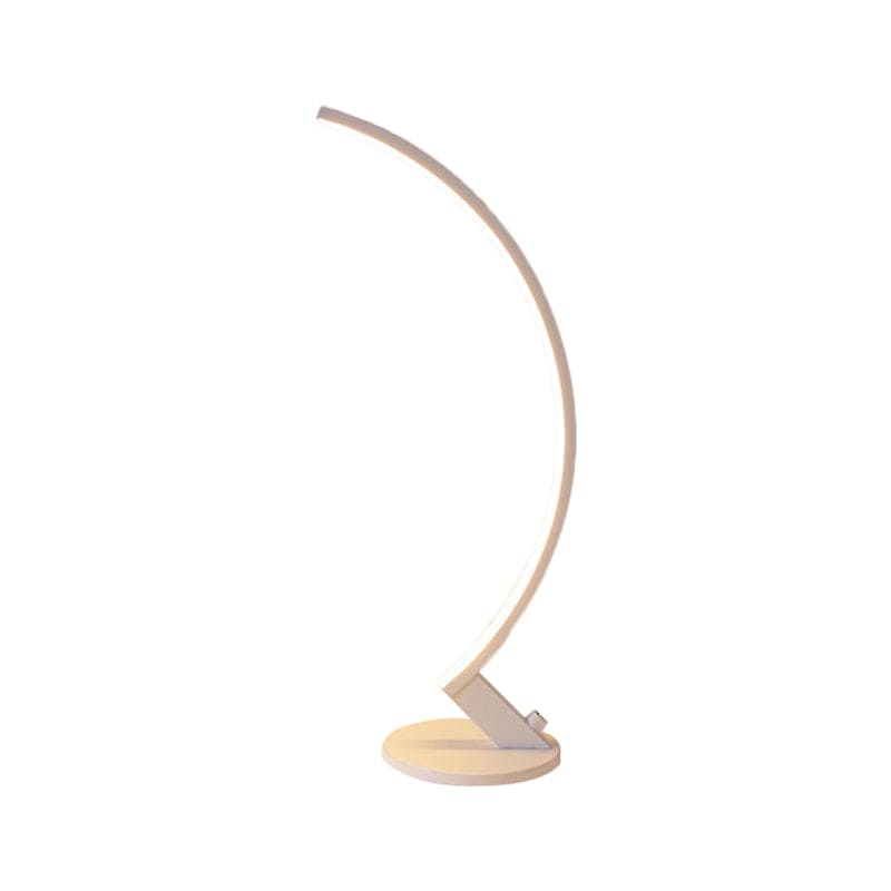 Verano I Boogmetaal Tafellamp – Verstelbare Zwarte Design Lamp voor Woonkamer