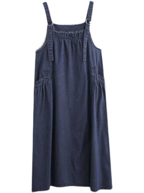 Losse Denim Draagjurk