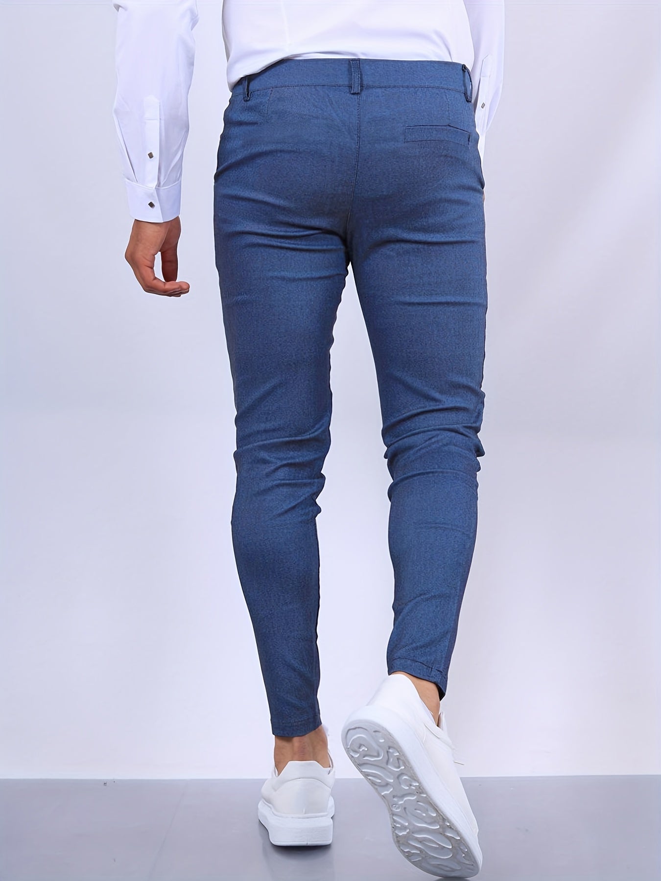 Elegante Heren Slim Fit Broek – Modern en Stijlvol Ontwerp