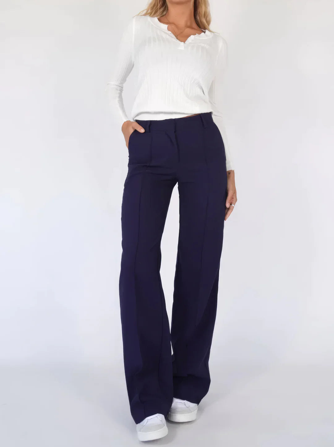 Yva - Wide Flared Broek