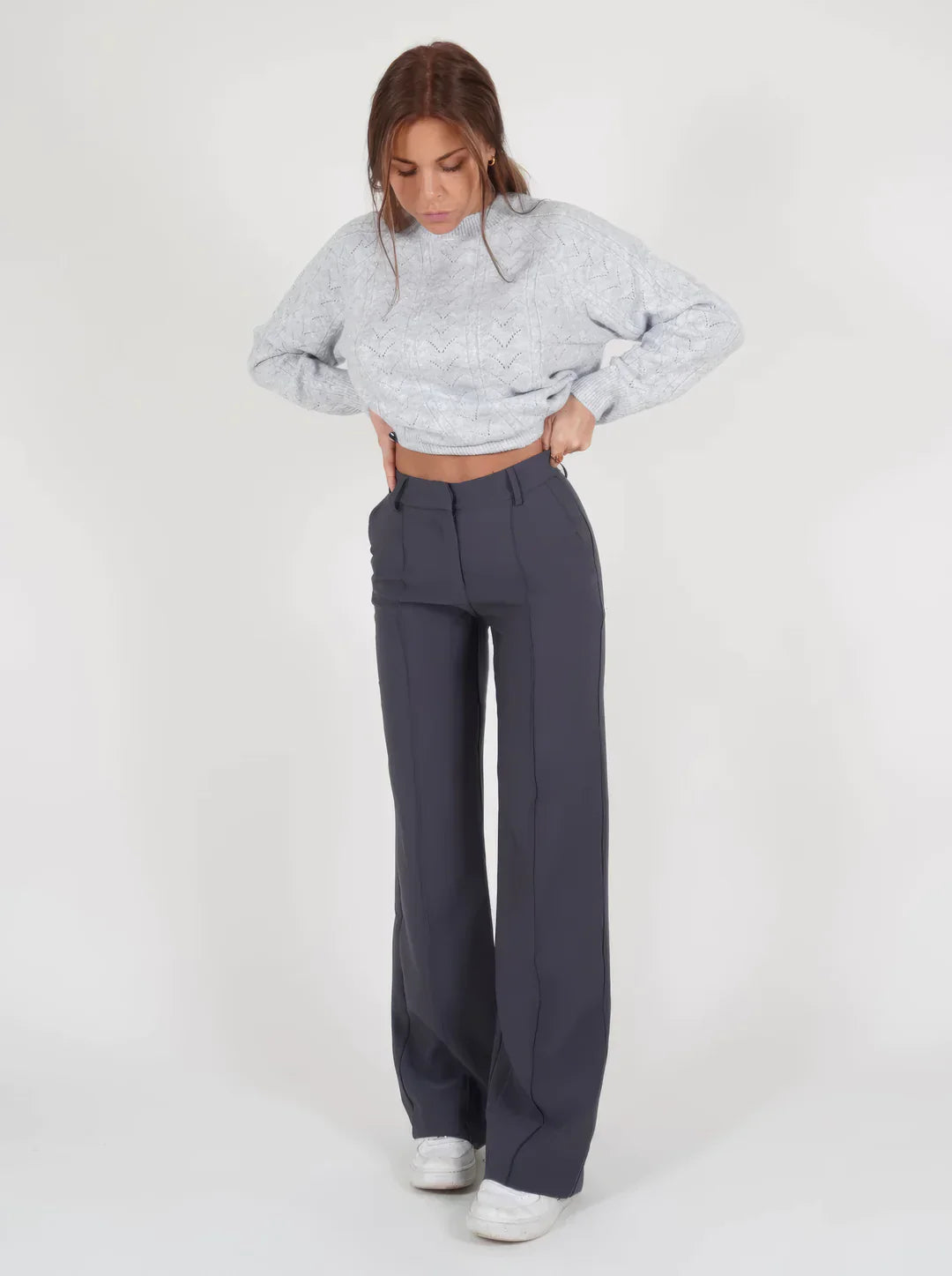 Yva - Wide Flared Broek