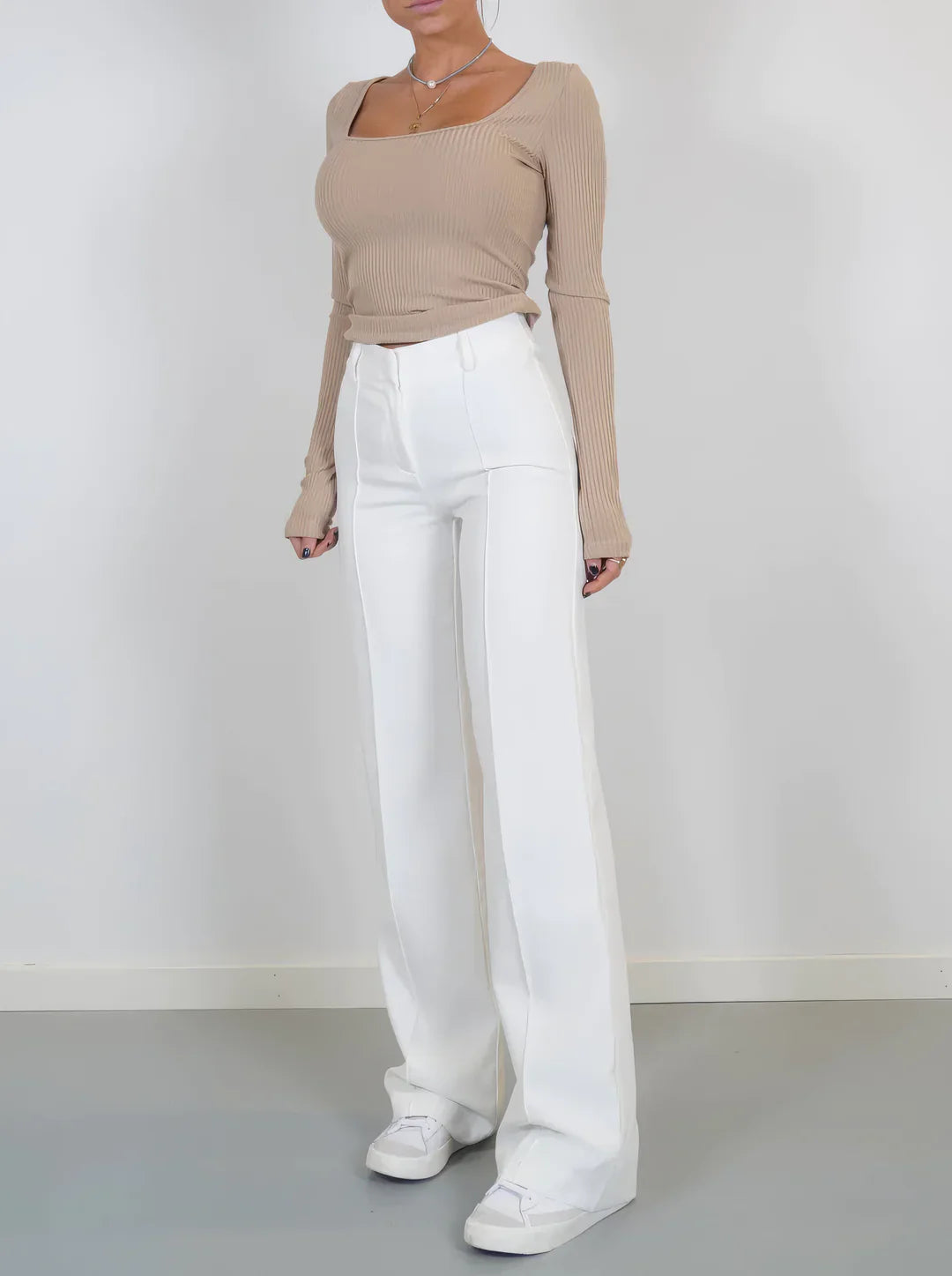 Yva - Wide Flared Broek