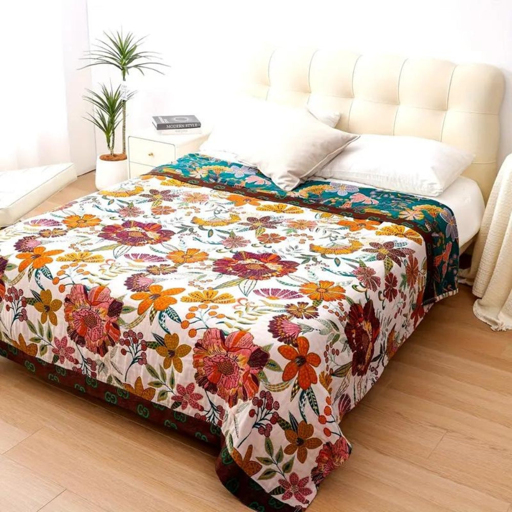 Charm Floral Dekentje