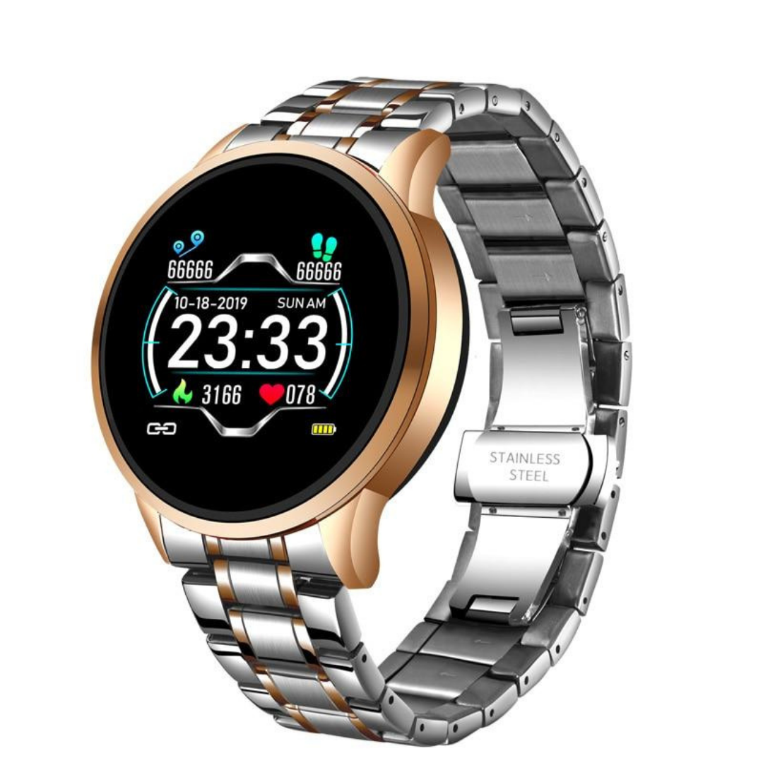 Classic Smartwatch | Klassieke Looks met Hedendaagse Technologie voor Gezondheid en Connectiviteit