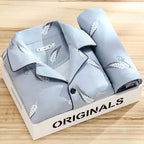 Pyjama set met Overhemd en Knoopsluiting