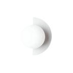 Mørk Cirkel Wandlamp – Minimalistische LED Wandlamp met Japanse Touch