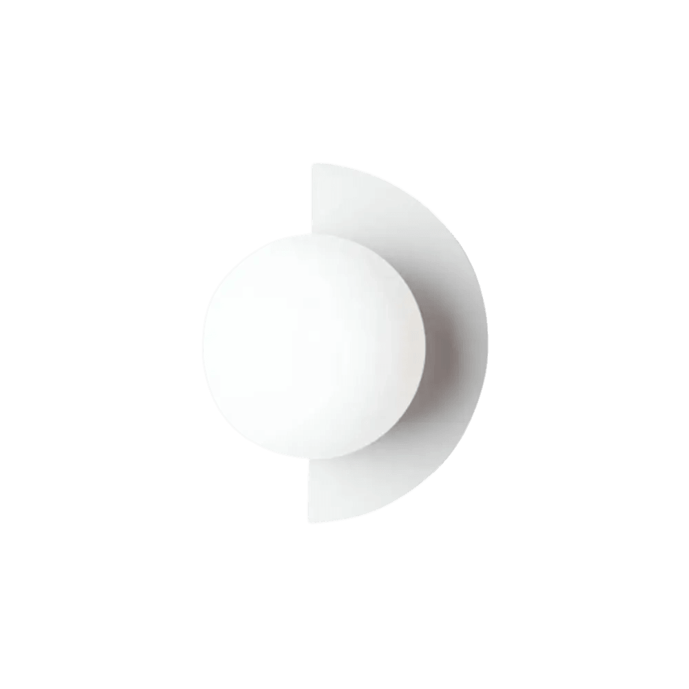 Mørk Cirkel Wandlamp – Minimalistische LED Wandlamp met Japanse Touch