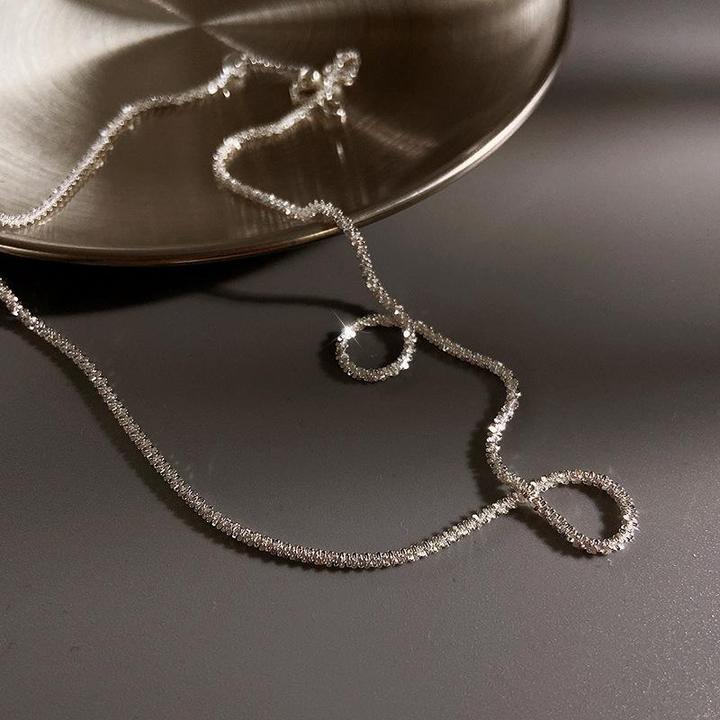 Minimalistische Zilveren Sterrenlicht Halsketting Set voor Elegante en Trendy Looks met Tijdloze Luxe en Veelzijdige Styling Opties