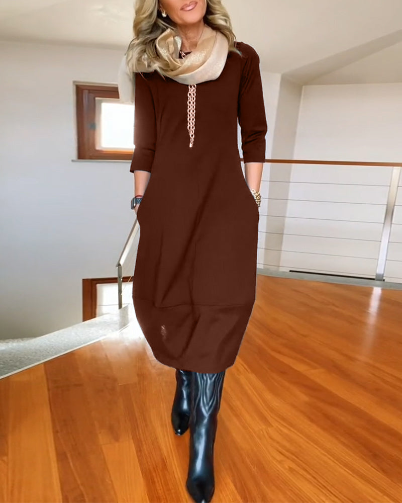 Ineke - Elegante en Comfortabele jurk
