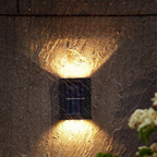 SolarLuxe I LED Wandlamp op Zonne-energie – Automatische Werking