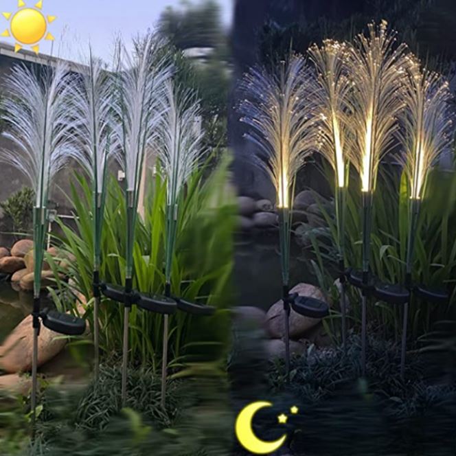 SunLeaf - Zonne-Riet Tuinverlichting