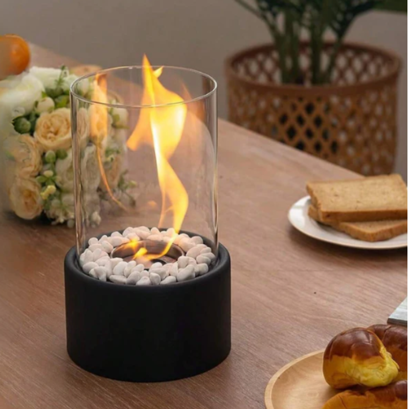 Vlam Olie Lamp – Klassiek Ontwerp met Veilige Verlichting voor Sfeervolle Avonden